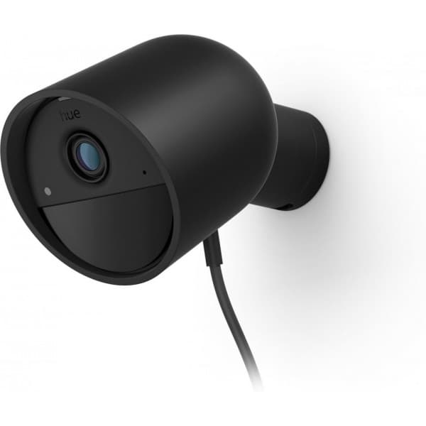 Philips Hue Secure overvågningskamera, fuldt opladet, sort, 1 stk. Sort
