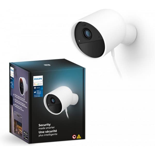 Philips Hue Secure overvågningskamera, kablet, hvid, 1 stk