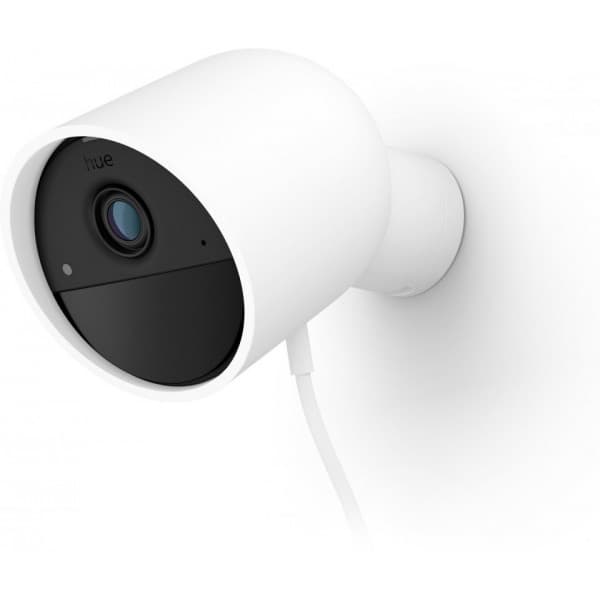 Philips Hue Secure overvågningskamera, kablet, hvid, 1 stk Hvid