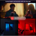 Miniatyrbillede 9 af 11: Philips Hue Secure overvågningskamera, trådbunden, bordstativ, sort, 1 stk.