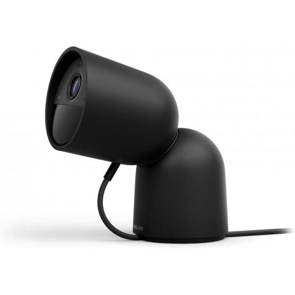 Philips Hue Secure overvågningskamera, trådbunden, bordstativ, sort, 1 stk.