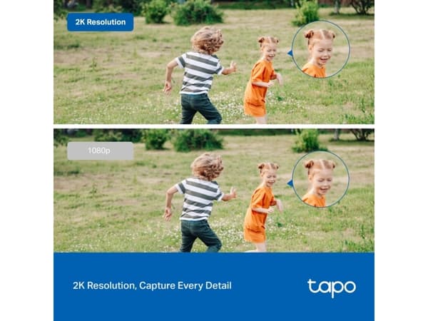 Tapo C310 V2 verkkovalvontakamera ulkotiloissa 2304 x 1296