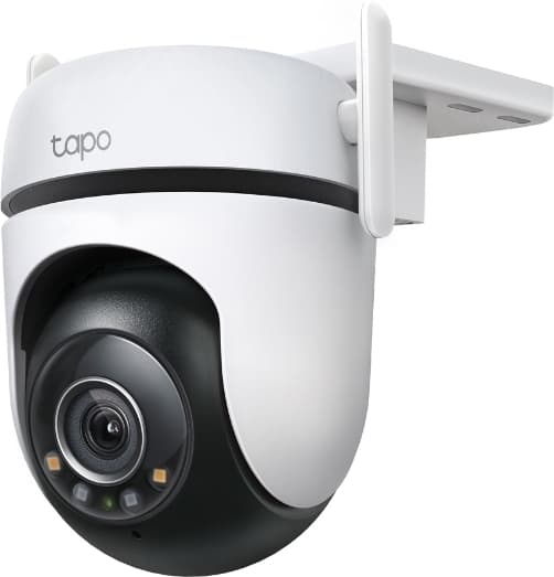 TP-LINK Tapo C520WS utendørs overvåkningskamera Sort, Hvit