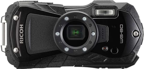 Ricoh WG-80, black Sort