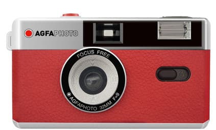Agfaphoto reusable camera 35mm, red