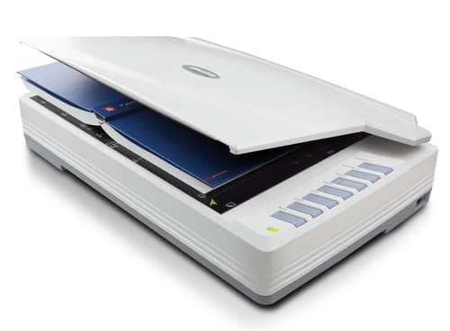 OPTICPRO A320E A3+ FLATBED Hvit