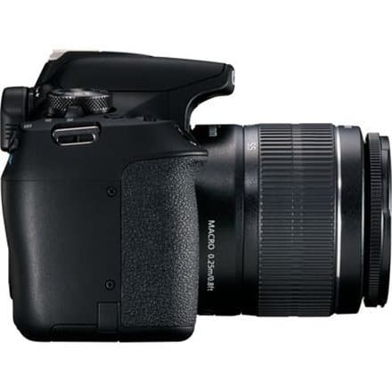 Canon | SLR Camera Kit | Megapixel 24.1 MP | Image stabilizer | ISO 12800 | Display diagonal 3.0 " | Wi-Fi | Video recording | APS-C | Black