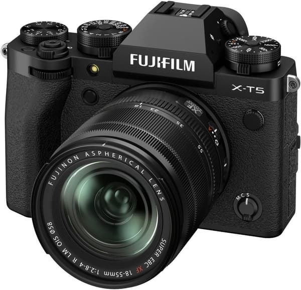 Fujifilm X-T5 + 18-55mm, black