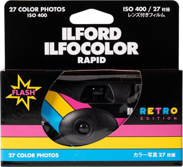 Ilford Ilfocolor Rapid Retro 400/27, black