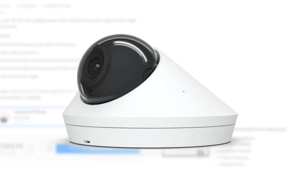 Ubiquiti UVC-G5-Dome IP security camera Indoor & outdoor 2688 x 1512 pixels Ceiling/wall Hvit