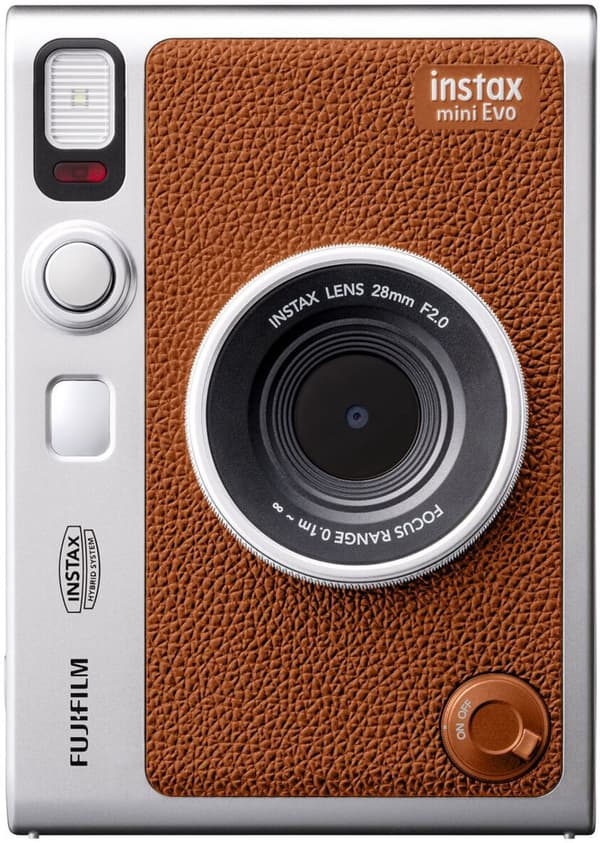Aparat Instax mini EVO brązowy