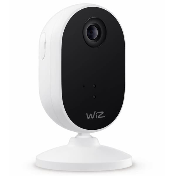 WiZ Startkit Övervakning och belysning Kamera + 3x Smart LED E27 Färg