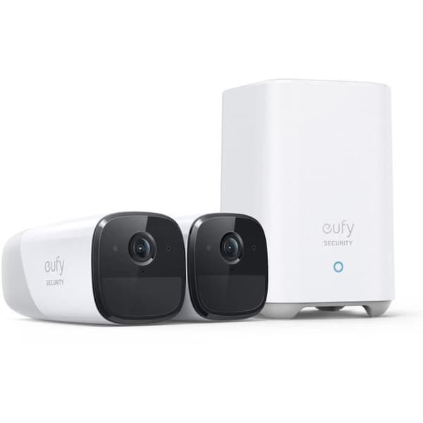 EUFY 2 säkerhetskameror + 1 bas - EufyCam2 Pro 2