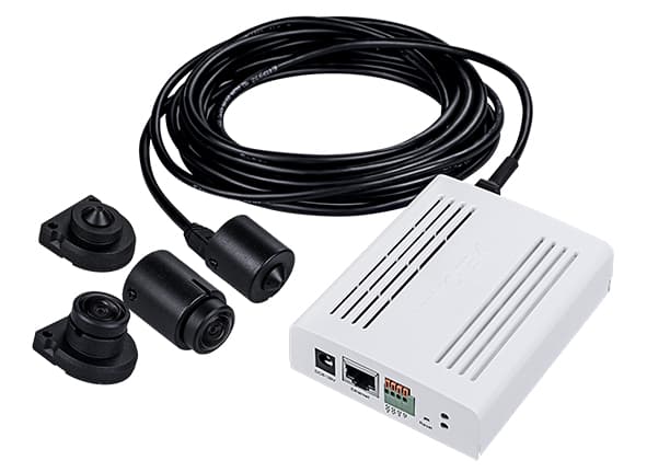 VIVOTEK VC9101, IP-säkerhetskamera, inomhus, Kabel, 120 dB, Svart, Energiljus, Status Svart