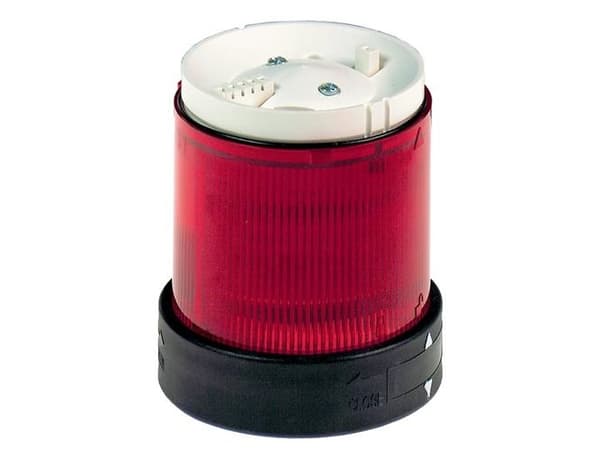 Lysenhed XVB vilkku 24V AC/DC rød