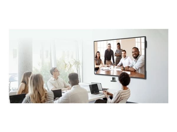 MAXHUB UC P15 - Konferansekamera - PTZ - farge - 2,1 MP - 1920 x 1080 - motorisert - lyd - HDMI - LAN 10/100 - USB 3.1 - MJPEG, H.264, YUY2 - DC 12 V Grå
