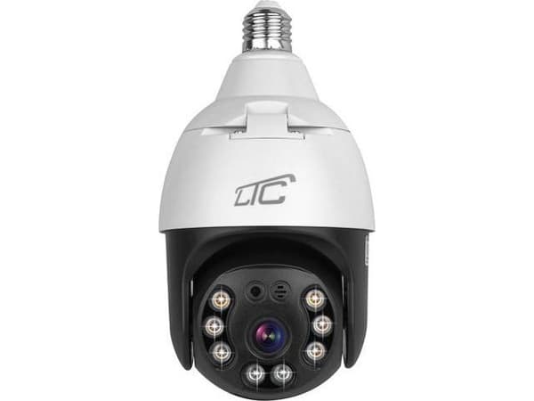 Internett roterende kamera IP-kontakt E27 IP65 PTZ 5Mpix 230V SMART LTC VISION