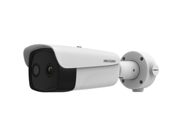 Hikvision Bullet Series DS-2TD2637-10/QY - Termisk/nätverksövervakningskamera - färg - fast lins - LAN 10/100 Vit