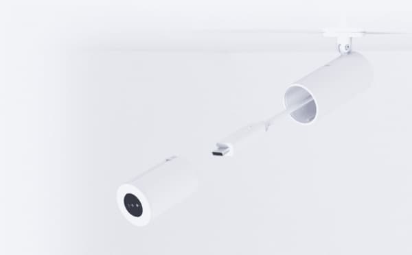 Ubiquiti UniFi AI Theta Pro - Wide Angle - overvåkingskamera - kule - innendørs - farge (Dag og natt) - 8 MP - 3840 x 2160 - fastfokal - H.264 - DC 5