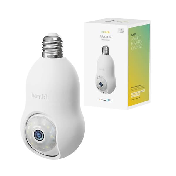 Hombli Smart Bulb Cam  White