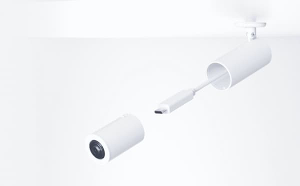 Ubiquiti UniFi AI Theta Pro - Kit - nätverksövervakningskamera - inomhusbruk - färg (Dag&Natt) - 8 MP - 2160 x 2160 - fast lins - ljud - GbE - H.264