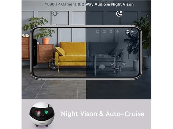 enabot EBO AIR overvåkingsrobot med kamera WiFi