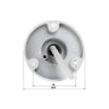 Miniatyrbild 4 av 5: Kompakt IP-kamera IR 40m 4 Mp - Hikvision