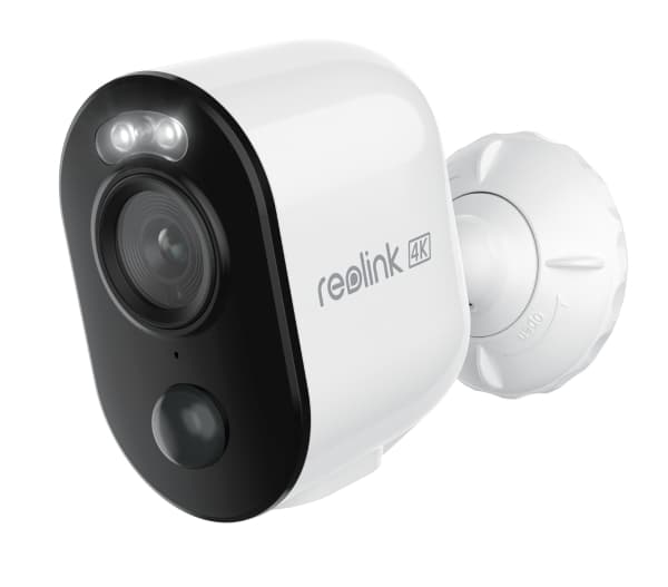 Reolink Argus Series B350 - Nettverksovervåkingskamera - innendørs, utendørs - vanntett - farge (Dag og natt) - 8 MP - 3840 x 2160 - 4K - lyd - trådl