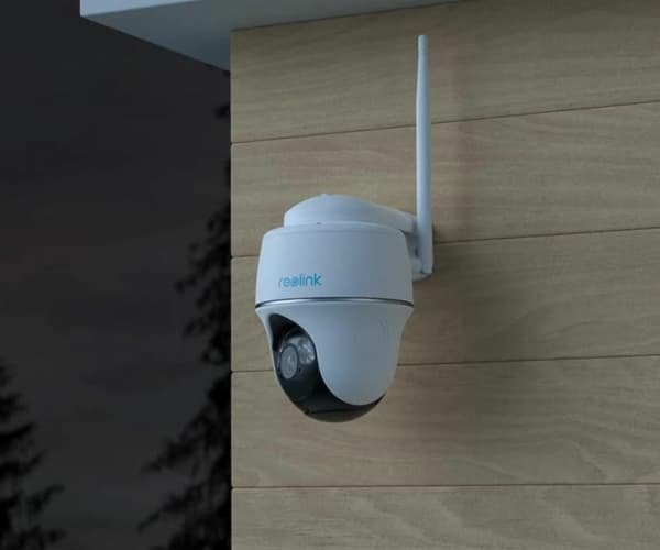 Reolink Go Series G440, IP-turvakamera, sisä- ja ulkokäyttöön, langaton, Google Assistant, 6500 K, seinäpaneeli Valkoinen