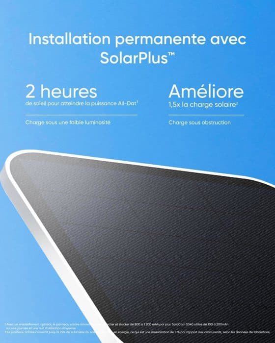 eufy - Säkerhet SoloCamS340 - Solar - trådlös utomhus - 360° 720p övervakning - Wi-FI 2,4 GHz - HomeBase 3 kompatibel
