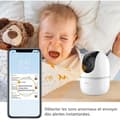 Miniatyrbild 4 av 4: Imou A1 4MP-intelligent IA 2K QHD inomhusövervakningskamera, 360°