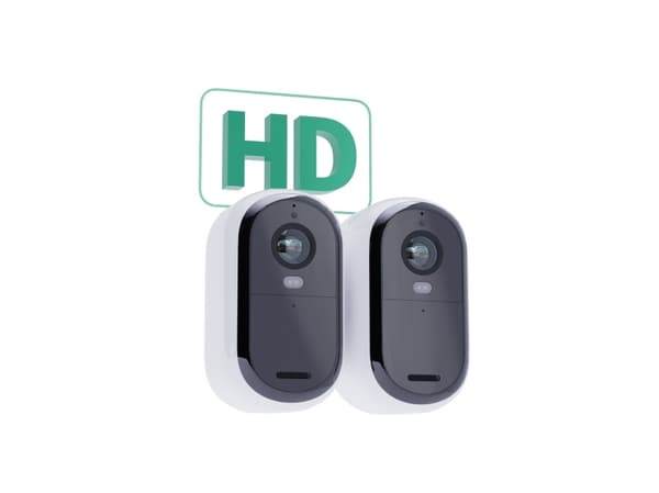 Arlo Essential - 2. generasjon - nettverksovervåkingskamera - innendørs, utendørs - værbestandig - farge (Dag og natt) - 2 MP - 1920 x 1080 - lyd - t