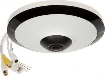 Dahua Technology WizMind IPC-EW5541P-AS, IP-säkerhetskamera, Inomhus & utomhus, Kabel, 120 dB, CE-LVD: EN62368-1 CE-EMC: Electromagnetic Compatibilit Svart, Vit