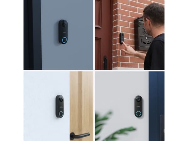 Reolink Smart 2K+ Video Doorbell PoE - Smart dørbjelle og ringeklokke - med kamera - kablet - 10/100 Ethernet