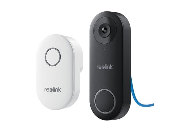 Reolink Smart 2K+ Video Doorbell PoE - Smart dørbjelle og ringeklokke - med kamera - kablet - 10/100 Ethernet