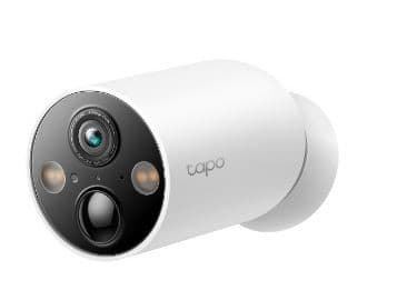 TP-Link Tapo C425, IP-säkerhetskamera, Utomhus, Trådlös, Innertak/vägg, Vit, Bullet (shape)