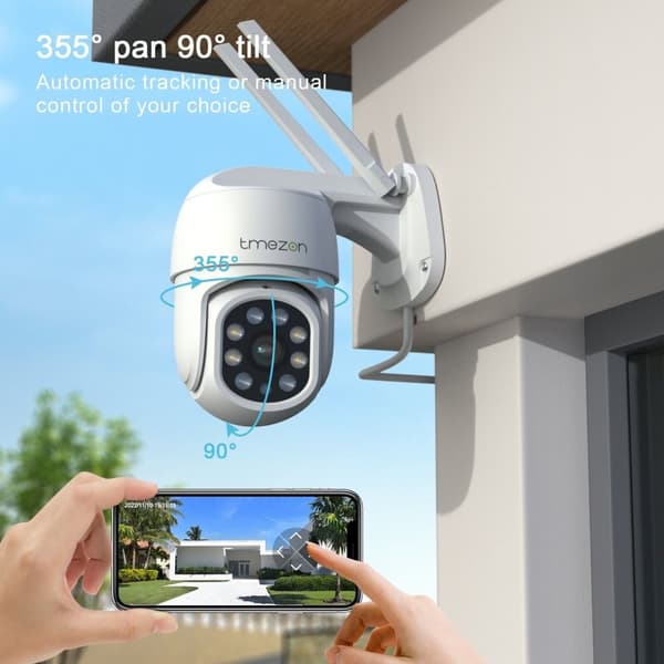 Wifi IP Kamera, 1080P Opløsning, To-vejs Lyd