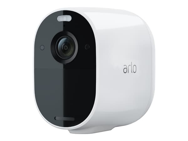 Arlo Essential 2K, IP-turvakamera, sisä- ja ulkokäyttöön, langaton, FCC, CE, IC, EU RoHS, EU REACH, katto/seinä, musta, valkoinen musta, Valkoinen