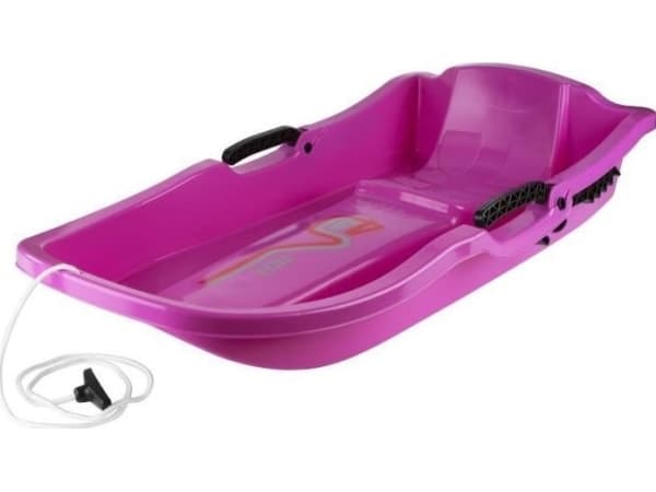 Stiga Släde PACER BRAKE +broms &amp; reflexer rosa