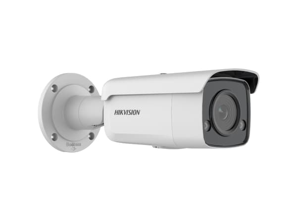 Hikvision Digital Technology DS-2CD2T47G2-L, IP-säkerhetskamera, Utomhus, Kabel, Innertak/vägg, Vit, Stifthylsa Vit