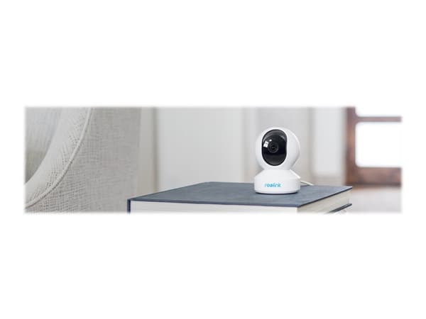 Reolink E1 Pro - Nettverksovervåkingskamera - panorering / tipping - innendørs - farge (Dag og natt) - 4 MP - 2560 x 1440 - 2K - fastfokal - lyd - tr Hvit