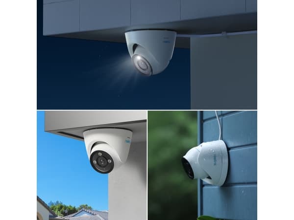 Reolink P434 - 4K Outdoor Camera, PoE, 3X Optical Zoom, Person/Vehicle/Animal Detection, Color Night Vision, IP security camera, Indoor & outdoor, Wi