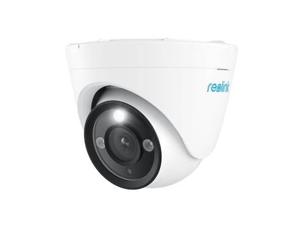 Reolink P434 - 4K Outdoor Camera, PoE, 3X Optical Zoom, Person/Vehicle/Animal Detection, Color Night Vision, IP security camera, Indoor & outdoor, Wi Valkoinen