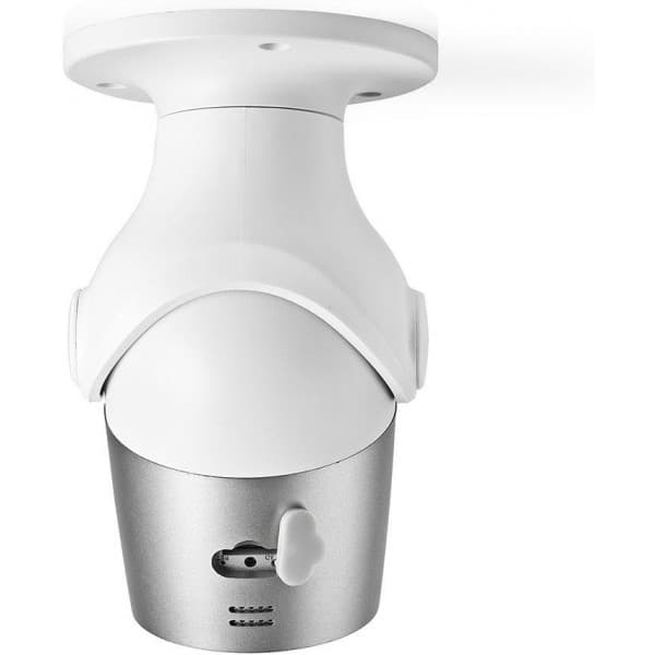 Nedis SmartLife WIFICO11CWT Wi-Fi utomhuskamera, 1080p, silver/vit