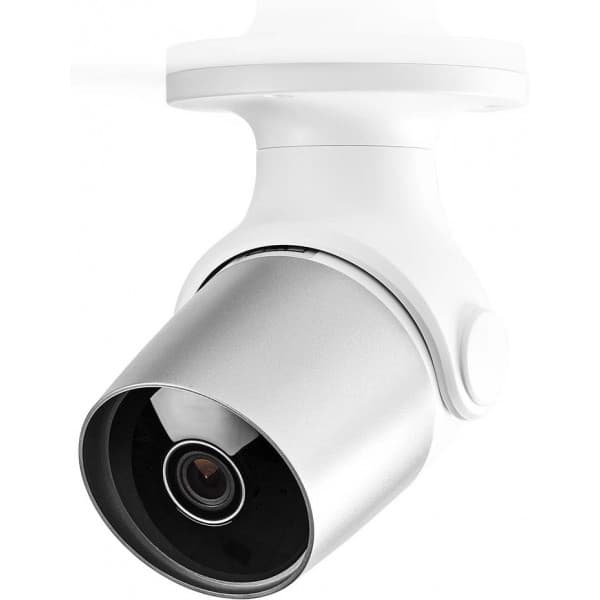 Nedis SmartLife WIFICO11CWT Wi-Fi utomhuskamera, 1080p, silver/vit
