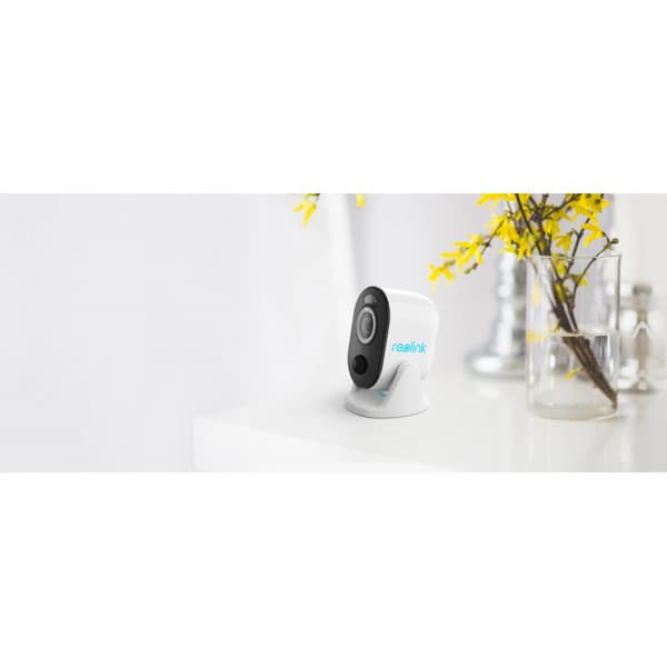 Reolink Argus 3 Pro, 5 MP overvågningskamera til indendørs og udendørs brug, hvid