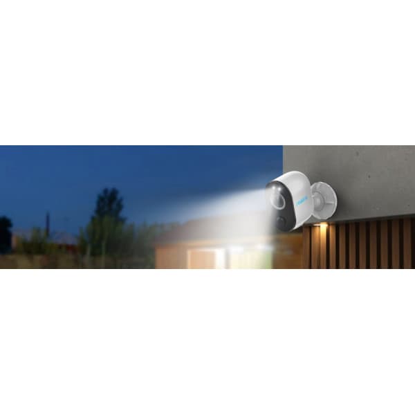 Reolink Argus 3 Pro, 5 MP overvågningskamera til indendørs og udendørs brug, hvid