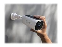 Eufy S330 eufyCam (eufyCam 3) - Nätverksövervakningskamera - utomhusbruk - väderbeständig - färg (Dag&Natt) - 8 MP - 3840 x 2160 - 4K - ljud - trådlö