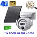 Miniatyrbild 2 av 2: Solpanel Kamera, 4G Anslutning, Nattsyn, 6MP ZOOM WIFI