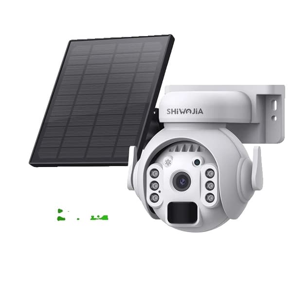 Solpanel Kamera, 4G Anslutning, Nattsyn, 6MP ZOOM WIFI